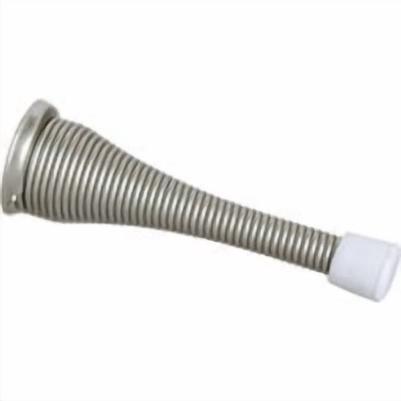 National Hardware Satin Nickel Spring Door Stop N830-157