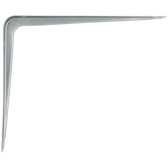 National Hardware 110BC N224-485 Shelf Bracket, 35 lb, 10 in L, 1-7/8 in H, Steel, Zinc