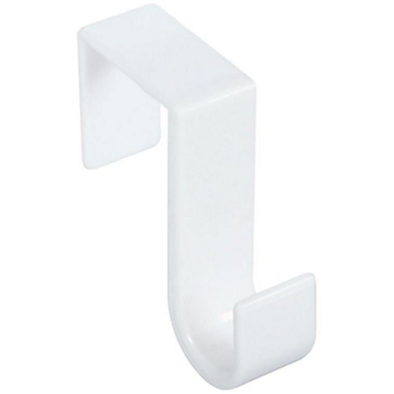National Hardware Small White Plastic Over the Door Hook 20 lb 1 pk