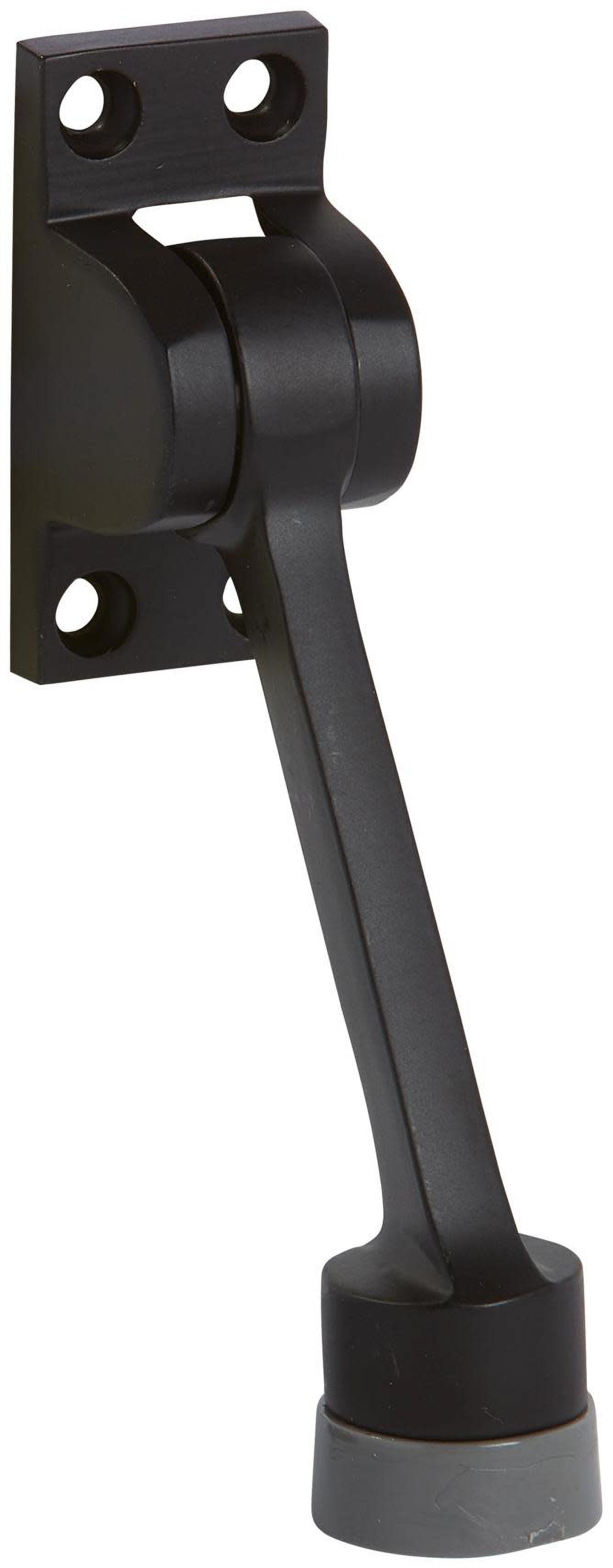 National Hardware Spb5878 4-3/4" Door Mounted Kick Door Stop - Bronze