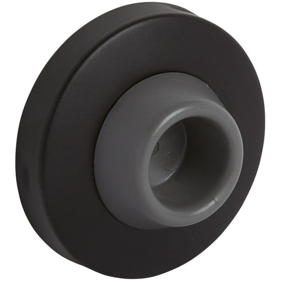 National Hardware Spb9205 2-1/2" Wall Mounted Concave Bumper Door Stop - Bronze