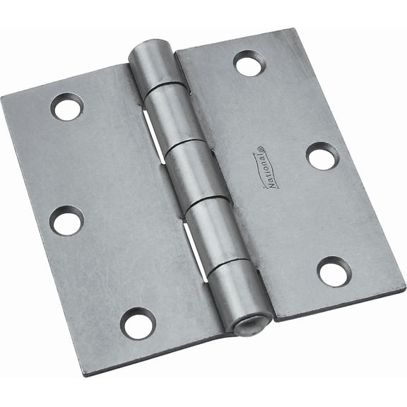 National Hardware Square Tight-Pin Broad Door Hinge - Pack of 8 Standard Mounting Hardware, Drop-In Replacement