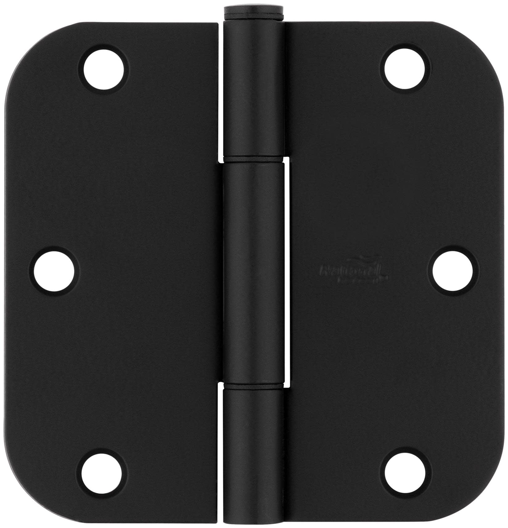 Matte Black 3.5" Butt Bearing Triple Door Hinges