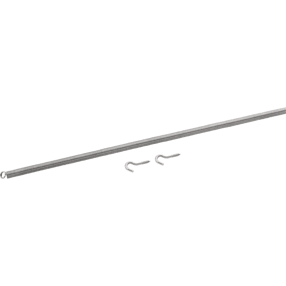 National Hardware Stainless Steel Gate & Door Spring - Single Pack  Standard Mounting Hardware, Drop-In Replacement