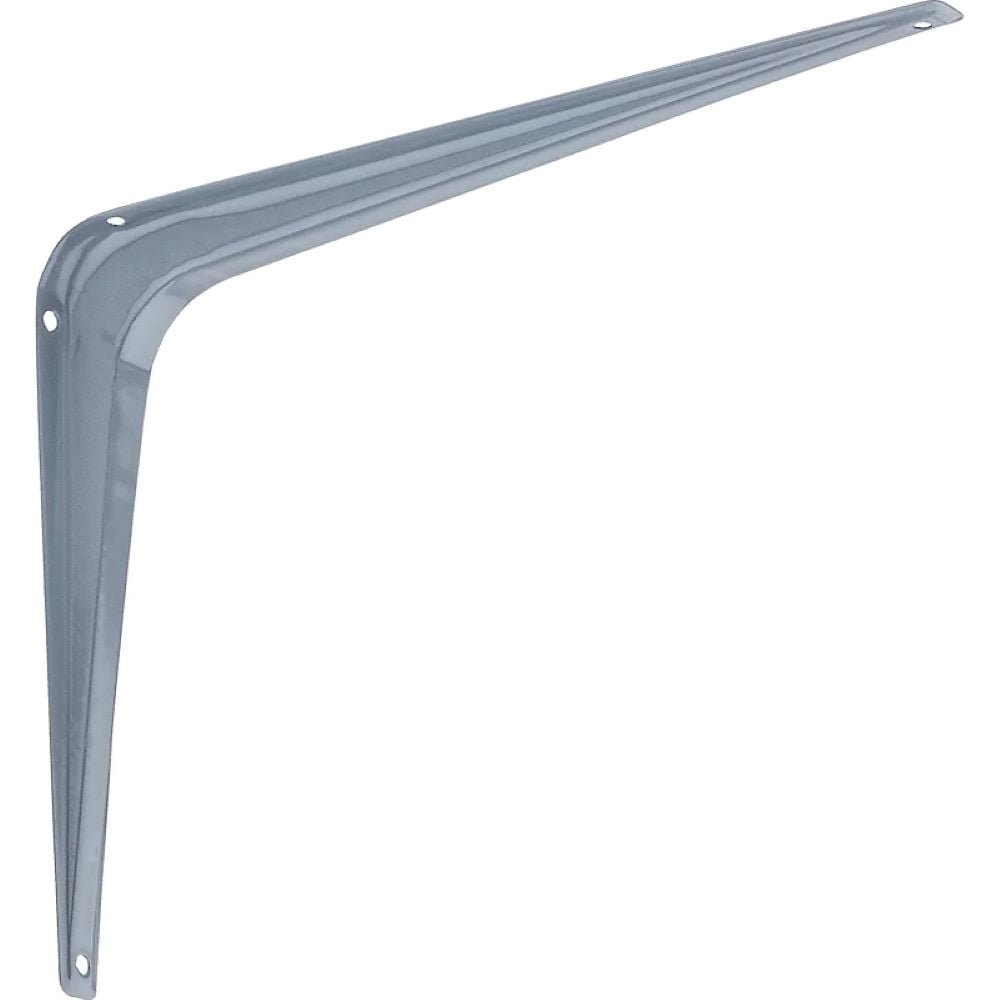 National Hardware Stanley Baked Enamel Gray Color Utility Shelf Brackets NM17 (8"X10" NM171074)
