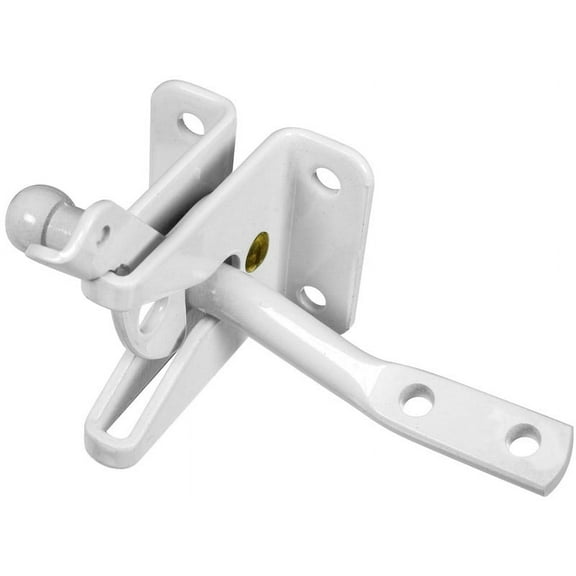 Latch Gate Auto White
