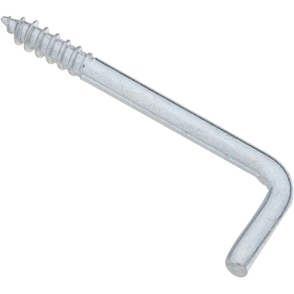 National Hardware Steel Square Bend Shoulder Hook - Pack of 6