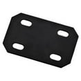 thumbnail image 1 of National Hardware V1184 4.7" x 3" x 1/8" Thick Carbon Steel Black Mending Plate, 1 of 2