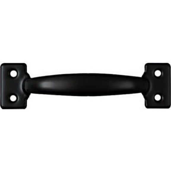 National Hardware Cabinet Pulls V171 - Durable Black Finish - 2 Pack, 6-1/2 Inch