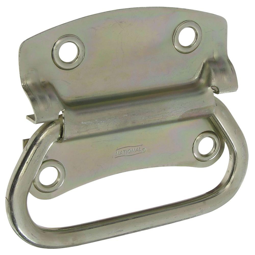 Zinc Plated Steel Chest Handle with Mounting Hardware