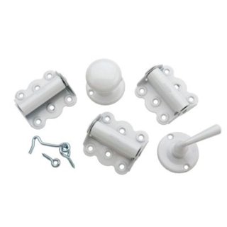 3 In. to 4-1/2 In. Compatible Hinge Shims Plastic White 3-Pack