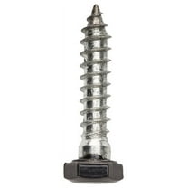 National Hardware Lag Bolt Hex Grade 5 Steel Black Powder Coated - 4 Pack, 5/16 x 1.5 In.