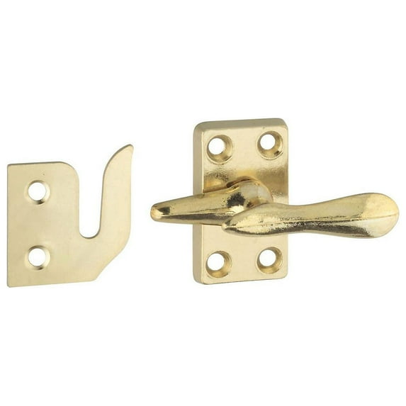 National Mfg/Spectrum Brands Hhi N216-127 Solid Brass Decorative Fastener Latch for Casement Windows
