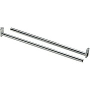 National Hardware - V209 18 - 30 Adjustable Closet Rod - Bright Zinc