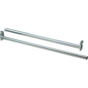 National Hardware - V209 72" - 120" Adjustable Closet Rod - Bright Zinc