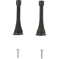 National Hardware - V232 3" Spring Door Stop 2/pk - Oil-Rubbed Bronze