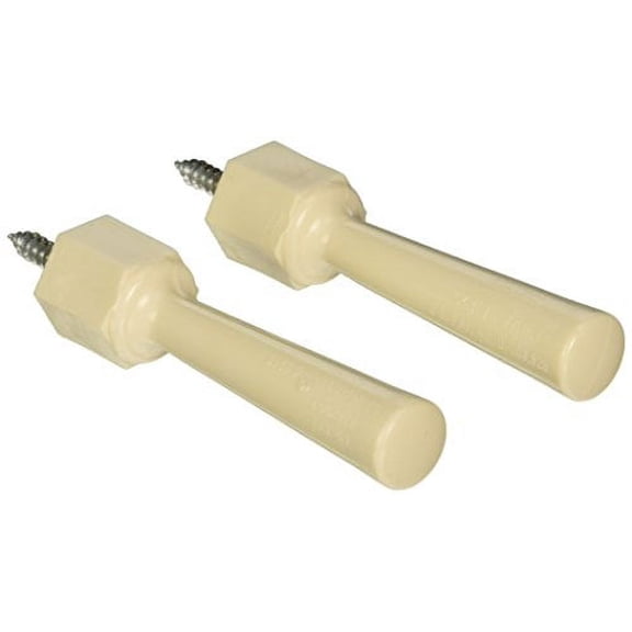 National Hardware V235 Soft Jamb Door Stops in Almond