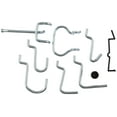 thumbnail image 1 of National Hardware 7180185 Peg Hooks Lock Assortment Zinc Plated, 1 of 2