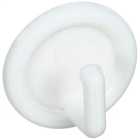 308189 V2704 Sm Adh Rnd Hks Wh, PartNo N308-189, by National Hardware, Single Un