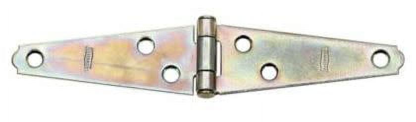 Zinc-Plated 3" Light Strap Hinge for Indoor/Outdoor Use