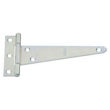 National Hardware - V284 6" Light T-Hinge with no Screws - Boxed Loose