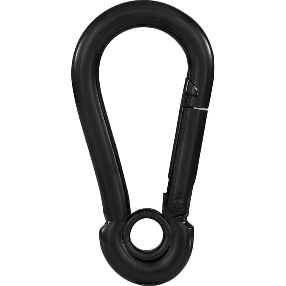 National Hardware - V3112 1/4" Interlocking Spring Snap - Black
