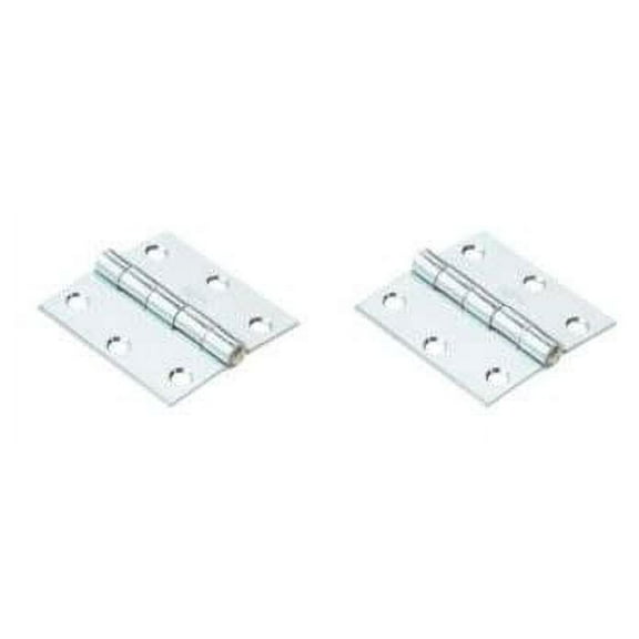 National Hardware - V505 2-1/2" Non-Removable Rivet Pin Hinge - 2 Pieces Per Pack