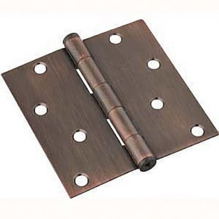 National Hardware V512 4" Door Hinge in Antique Bronze