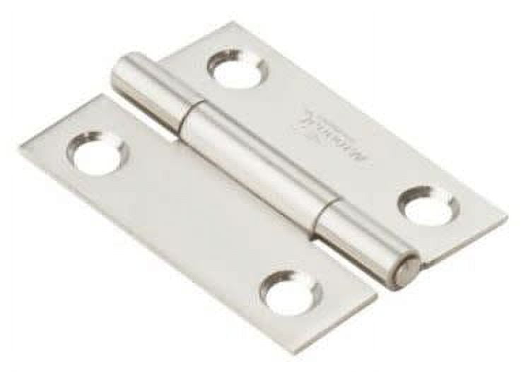 3-in x 1-3/8-in Stainless Steel Soft-Close Cabinet Hinge