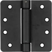 National Hardware 4 In. Oil Rubbed Bronze 5/8 In. Radius Spring Door Hinge