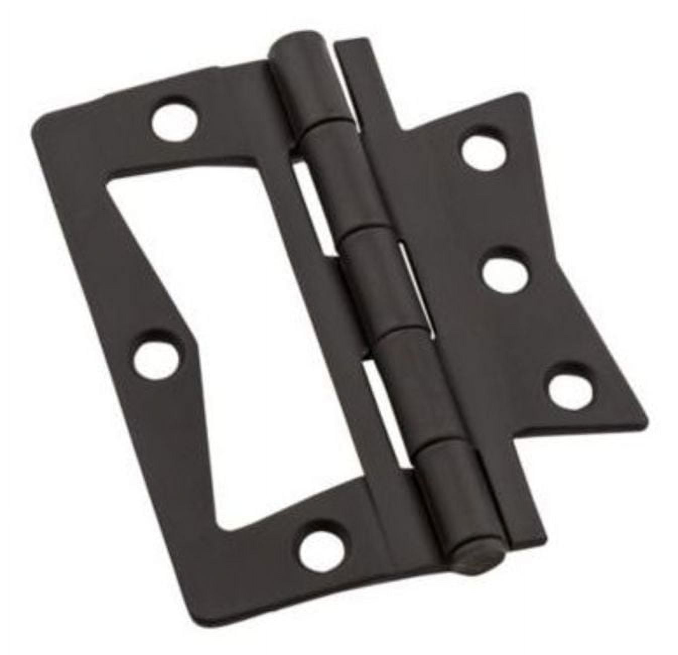 Oil Rubbed Bronze 3" Surface Mount Door Hinge Pair