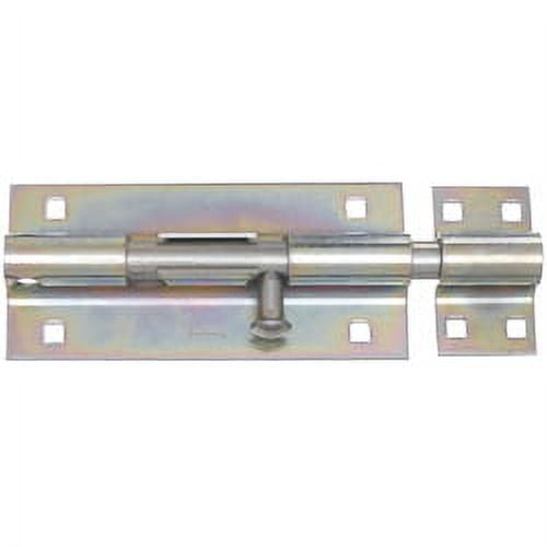 National Hardware - V832 8" Extra HD Barrel Bolt - Zinc Plated
