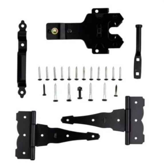 National Hardware - V8422 Deluxe Latch Decorative T-Hinge Gate Kit
