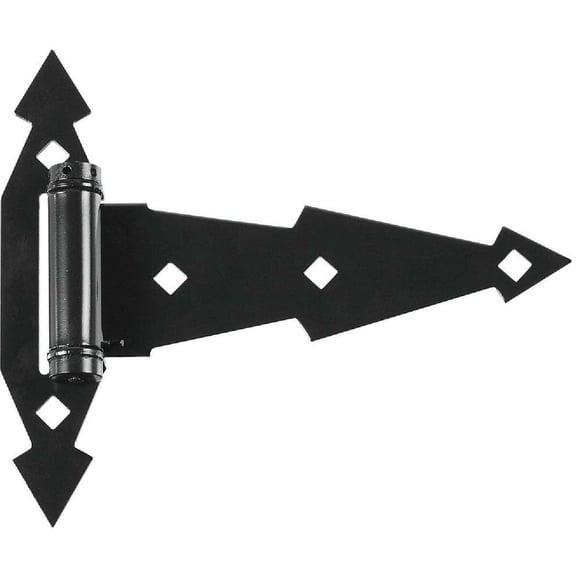 National Hardware - V846 7" Ornamental Spring T-Hinge - 2 Per Pack