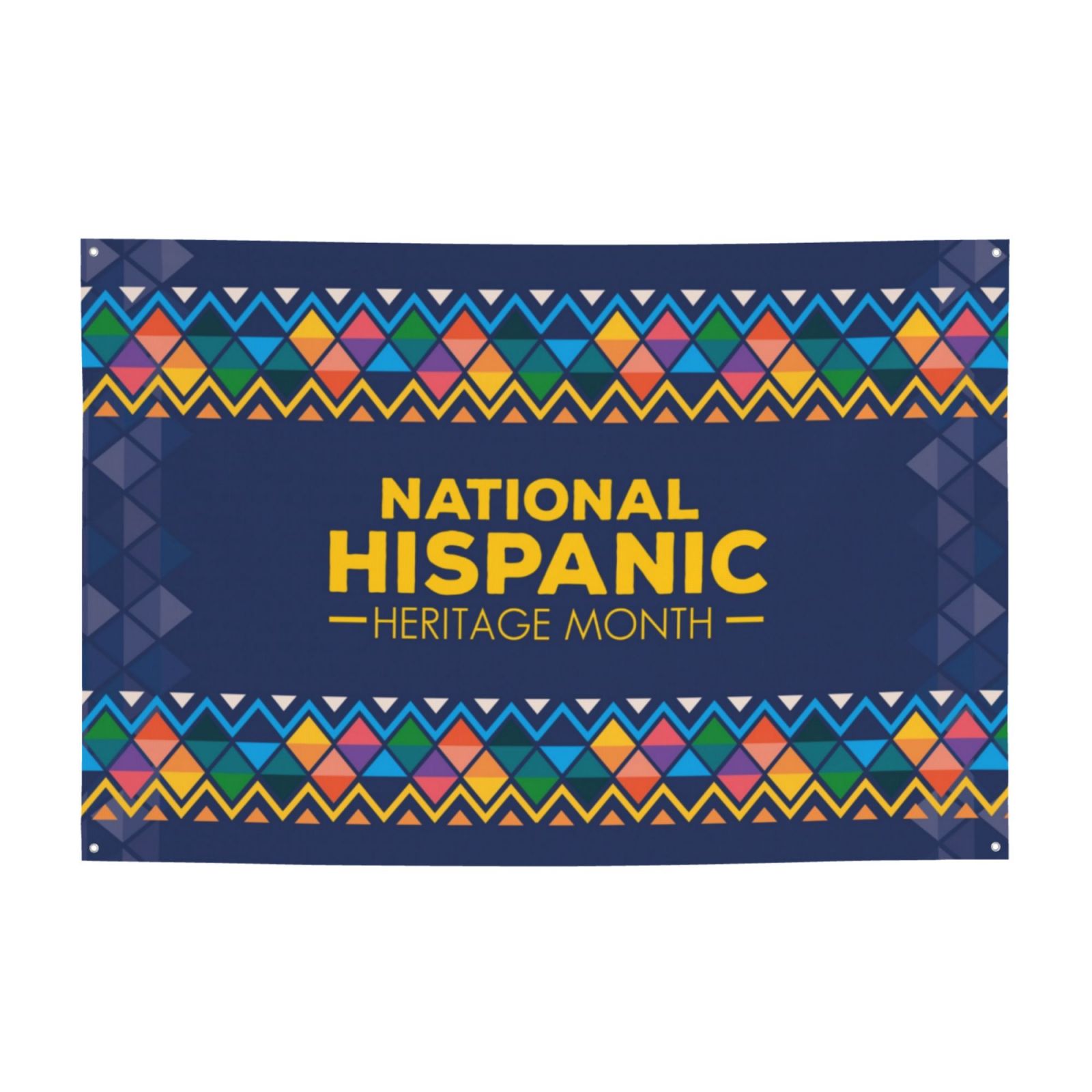 Sunwer Hispanic Heritage Month Decoration Porch Banner Latino Spanish Speaking Countries Flags Decor Classroom Front Door Wall Backdrop