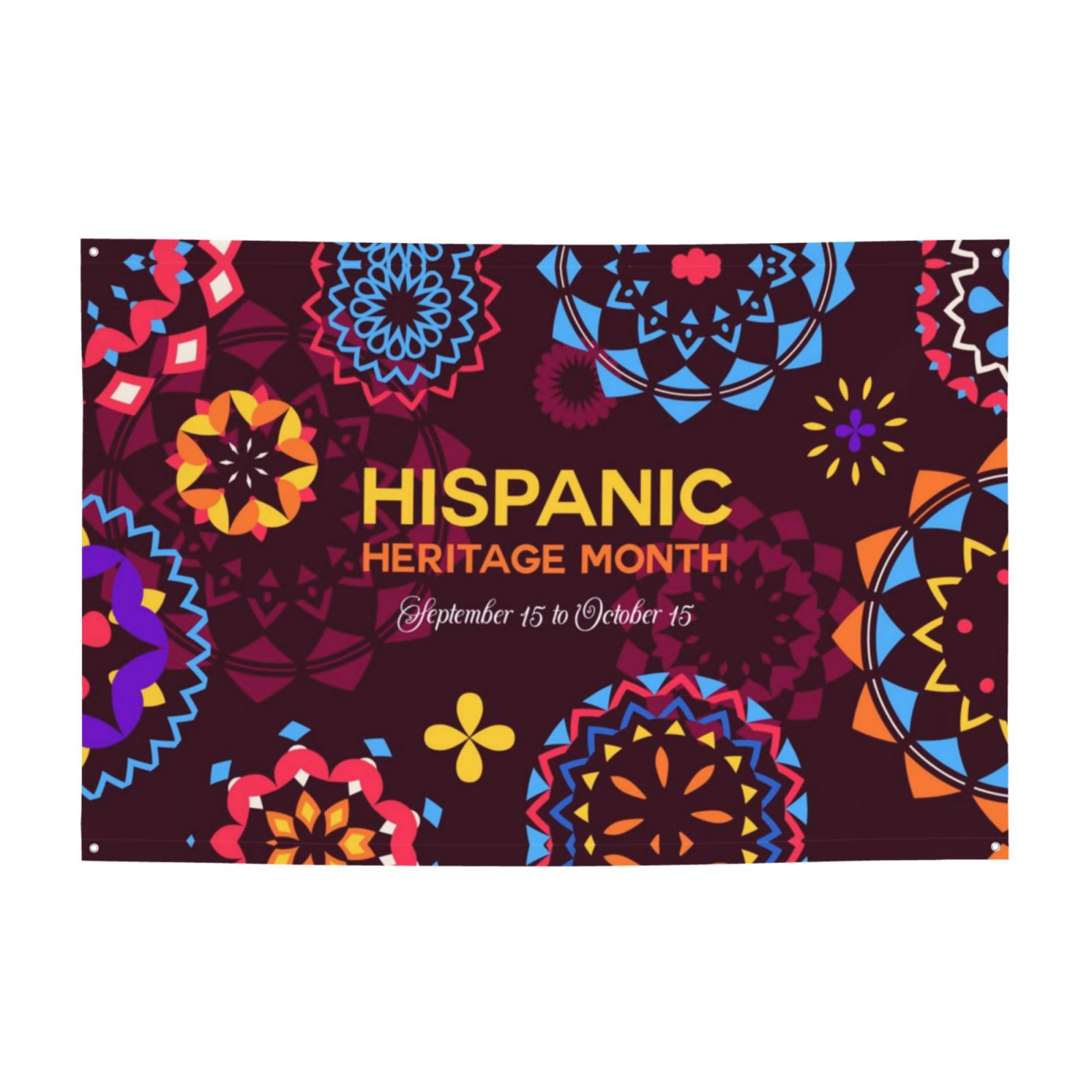 National Hispanic Heritage Month Mes De La Herencia Hispana Large ...