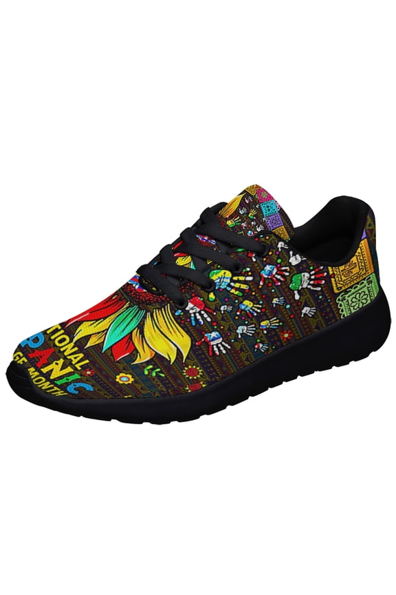National Hispanic Heritage Month Shoes Sneakers Black Size 12