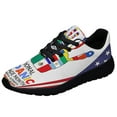 thumbnail image 1 of National Hispanic Heritage Month Shoes Sneakers Black Size 5, 1 of 7