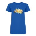 thumbnail image 1 of National Honey Bee Day Shaped T-Shirt Women -Image by Shutterstock, Female Small, 1 of 2