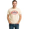 thumbnail image 1 of National Hot Rod Association NHRA Car Fastest Vehicles Vintage SPEED FOR ALL IndianaPolis on Natural Short Sleeve Adult T-Shirt-XL, 1 of 3