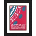 thumbnail image 1 of National Institutes of Health 13x18 Black Ornate Wood Framed Double Matted Museum Art Print Titled - Retroviruses; Where Did They Come From, and Where Are They Going (1990), 1 of 5