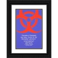 thumbnail image 1 of National Institutes of Health 17x24 Black Ornate Framed Double Matted Museum Art Print Titled: Principles of Biohazard and Injury Control for the Biomedical Laboratory (1975), 1 of 5