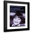 thumbnail image 1 of National Institutes of Health 11x14 Black Modern Framed Museum Art Print Titled - Sealants and Fluorides, a Triumphant Combination to Protect Teeth, 1 of 5