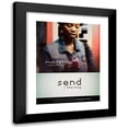 thumbnail image 1 of National Institutes of Health 12x14 Black Modern Framed Museum Art Print Titled - Send the Msg (2005), 1 of 1