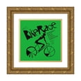 thumbnail image 1 of National Institutes of Health 15x15 Gold Ornate Wood Frame and Double Matted Museum Art Print Titled - Bike Race (1981), 1 of 4