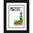 thumbnail image 1 of National Institutes of Health 17x24 Black Ornate Framed Double Matted Museum Art Print Titled: The Path to Follow, 1 of 5
