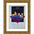 thumbnail image 1 of National Institutes of Health 18x24 Gold Ornate Framed and Double Matted Museum Art Print Titled - Nih Research Festival 1994 (1994), 1 of 4