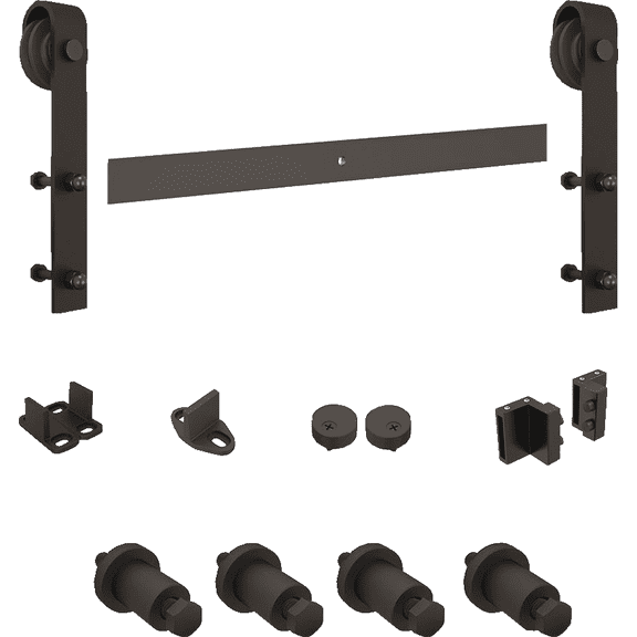 National Interior Barn Door Bypass Bracket - Single Pack Standard Mounting Hardware, Drop-In Replacement
