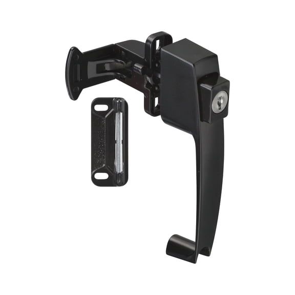 National Keyed Push Button Latch - Single Pack