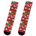 thumbnail image 1 of National Lampoon Christmas Vacation Socks Chibi Griswold Character Sublimated MId-Calf Crew Socks, 1 of 5